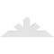 Ekena Millwork Saratoga Architectural Grade PVC Gable Bracket, 36"W x 13 1/2"H x 4"D x 4"F, 9/12 Pitch GBP036X14X0404SAR00 - alternate 5